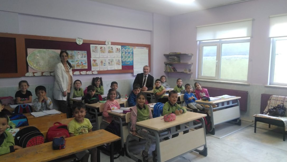 İlçe Milli Eğitim Müdürümüz Şarköy İlkokulu'nu Ziyaret Etti