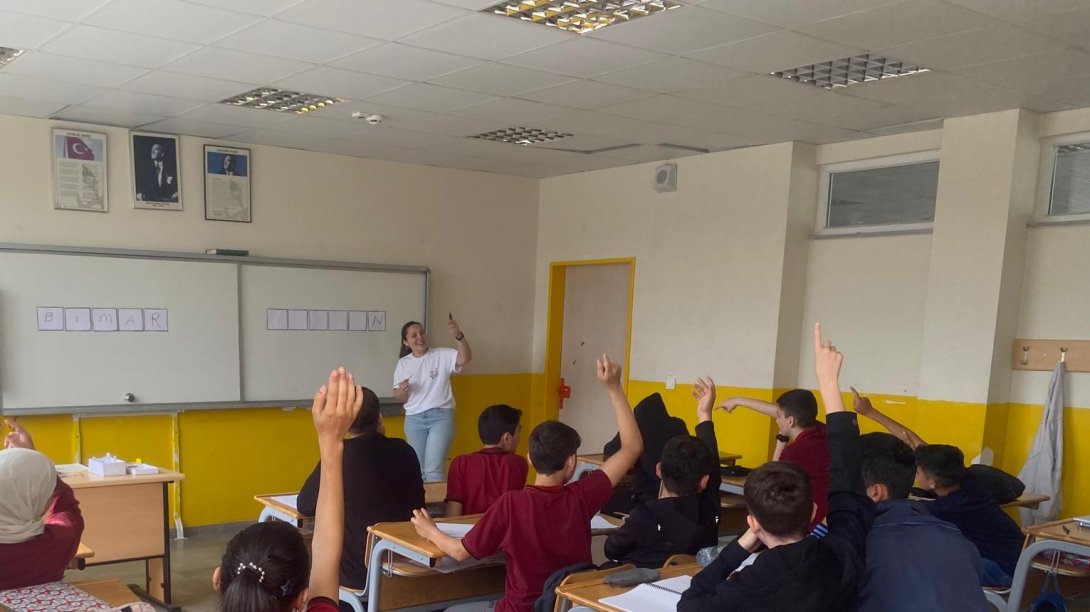 Dilimizin Zenginlikleri Projesi Kapsamında Hacı Mehmet Fevzi Köylü Anadolu İmam Hatip Lisesi Nisan Ayı Etkinlikleri