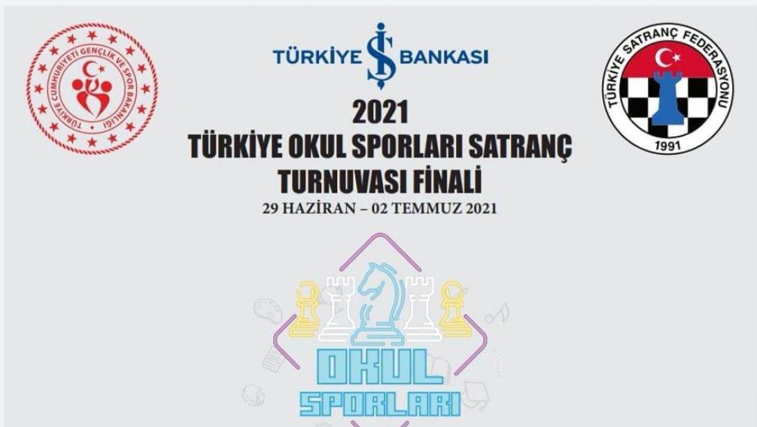 2021 Okul Sporları Online Satranç Turnuvası Türkiye Finalleri