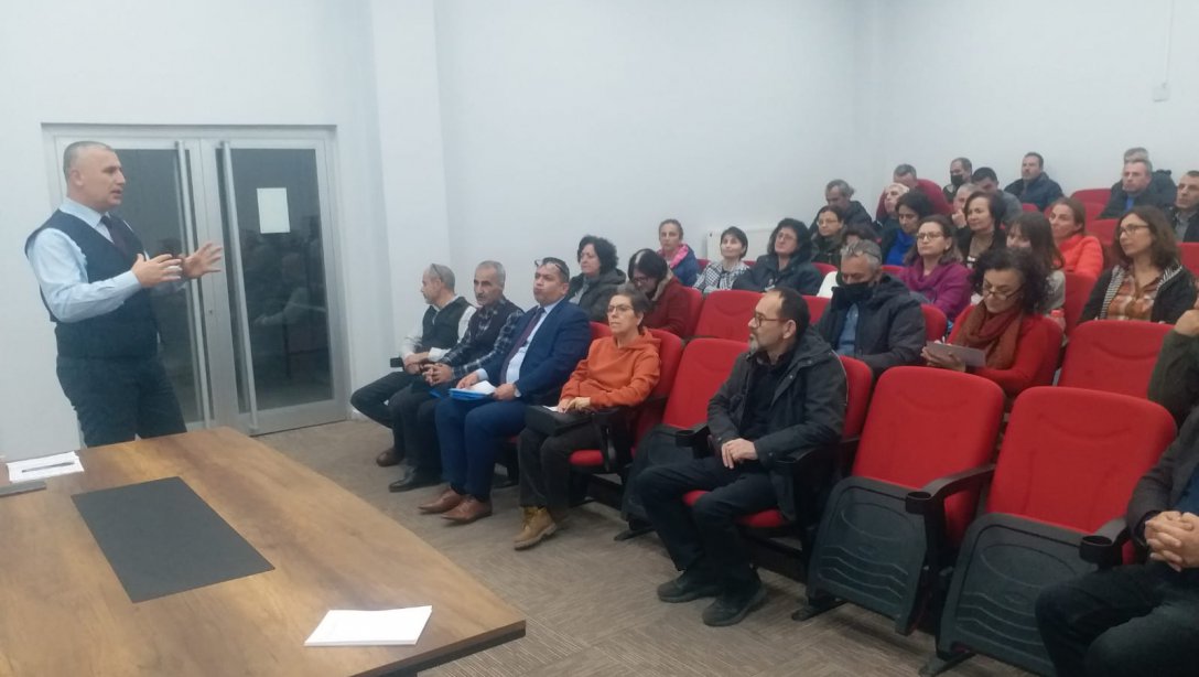 Hasan Akın Anadolu Lisesi Yönetici ve Öğretmenleriyle Bigep Toplantısı Gerçekleşti