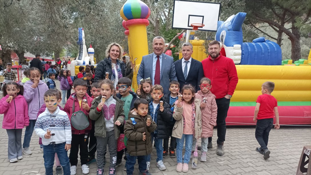 Köy Okullarında Bahar Şenliği Kutlaması Yapıldı