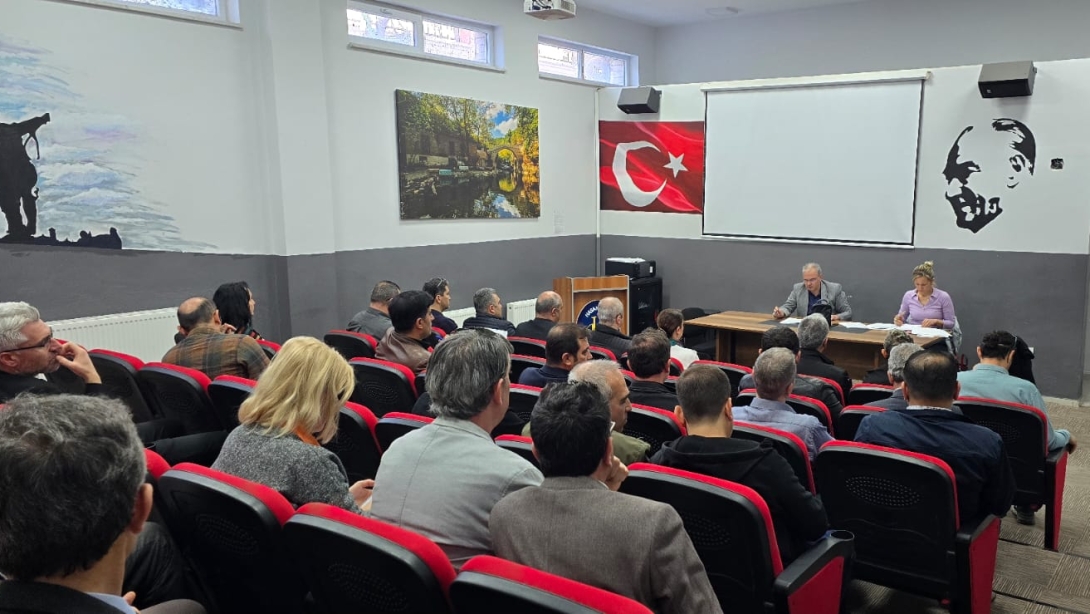 İl Geneli Ortak Yazılı Sınavı Toplantısı Yapıldı